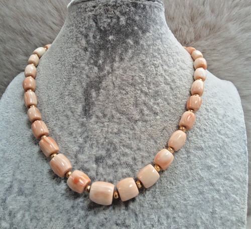 Vintage polished conch - conch, shell
